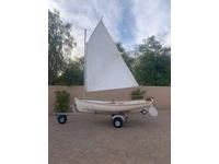 Jarvis Newman 12' White Sailing Tender