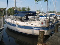 1987 Edgewater MD  Chesapeake Bay Maryland 41 Catalina Morgan 41 Classic